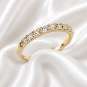 9ct Gold Lab Diamond eternity Ring