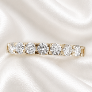 9ct Gold Lab Diamond Eternity Band