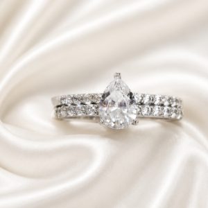 Sterling silver Cubic Twin Set